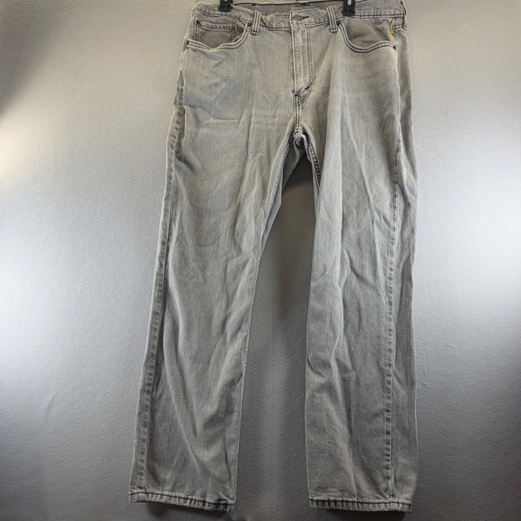 Levi's Other - Levis 514‎ Straight Fit Grey Denim Jeans Mens W38 L32 Classic Casual Pants